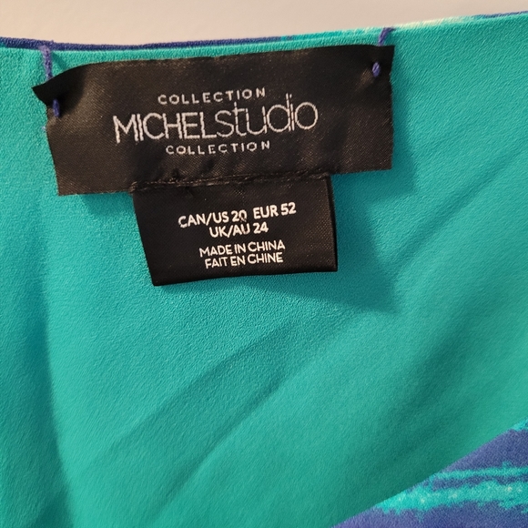 Sz 20 Women's Michel Studio camisole blouse from Addition Elle - Picture 4 of 7